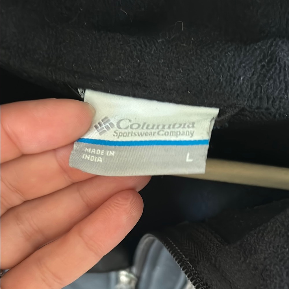 Columbia Black Full-Zip Jacket - Picture 3 of 4